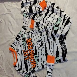 Glow in the dark Halloween kids  pj's